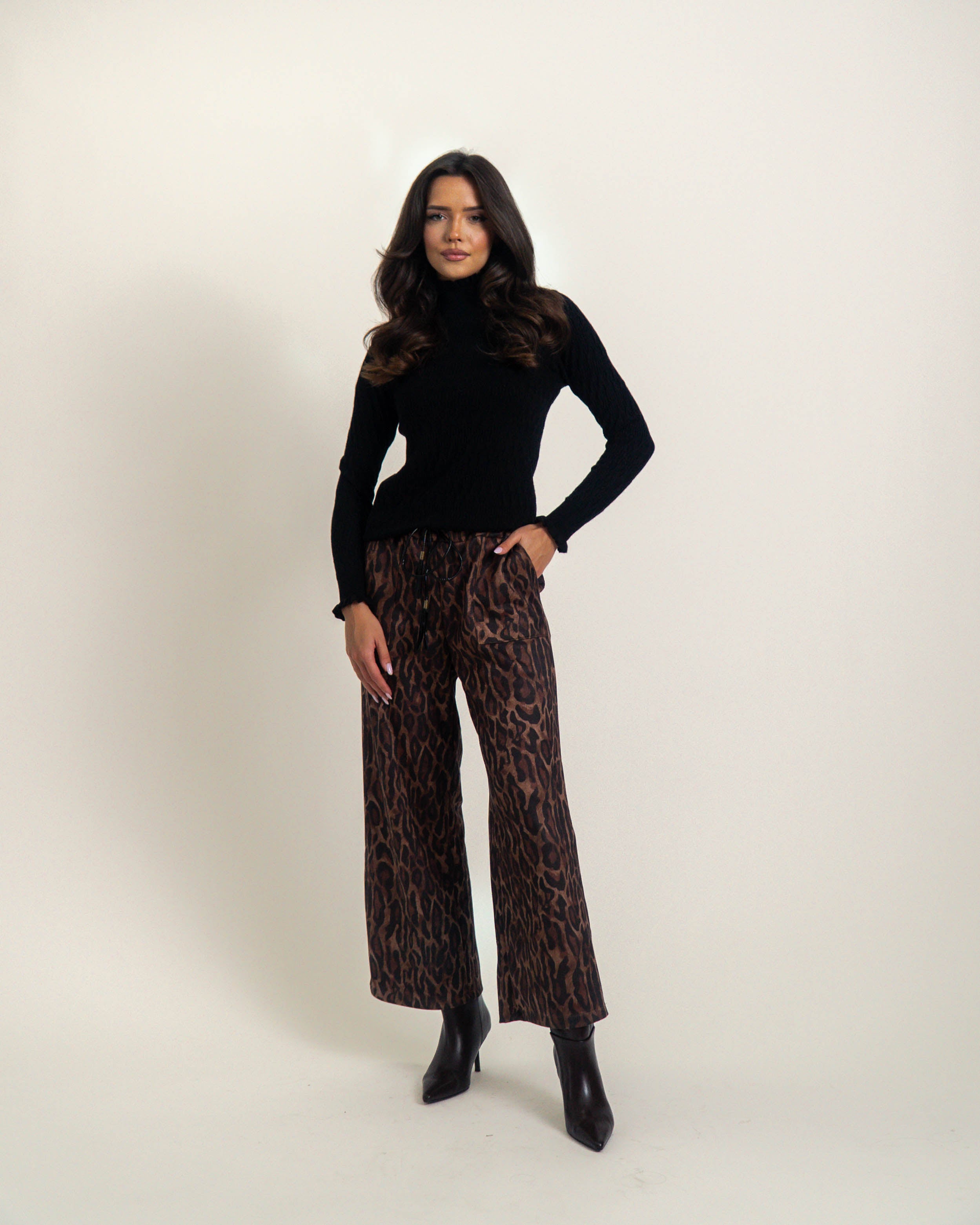 SPODNIE W ZWIERZĘCY PRINT