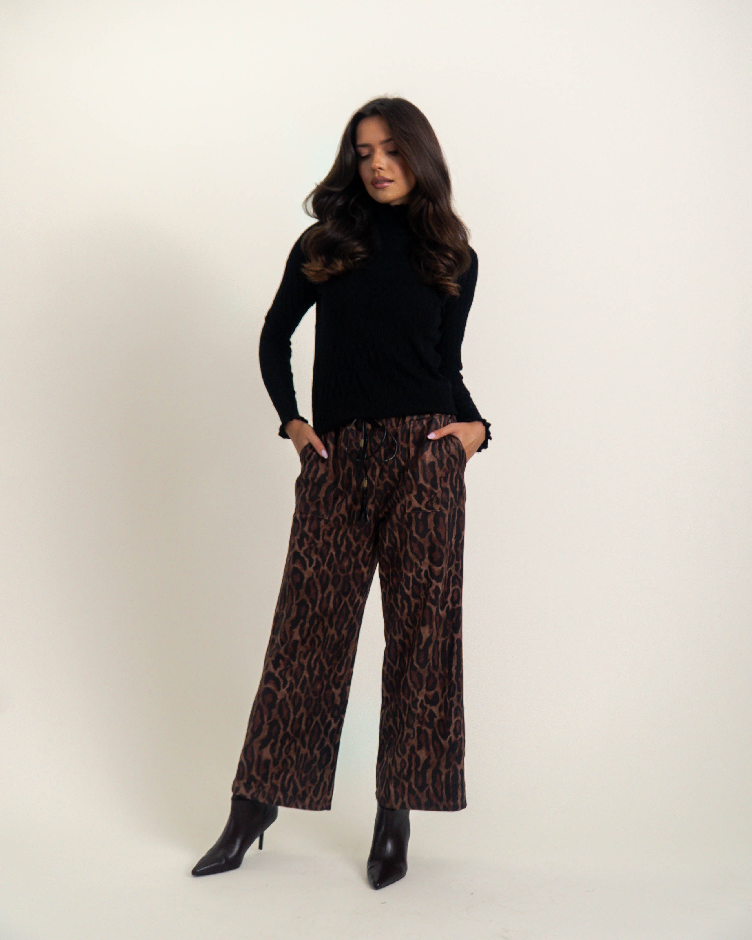 SPODNIE W ZWIERZĘCY PRINT