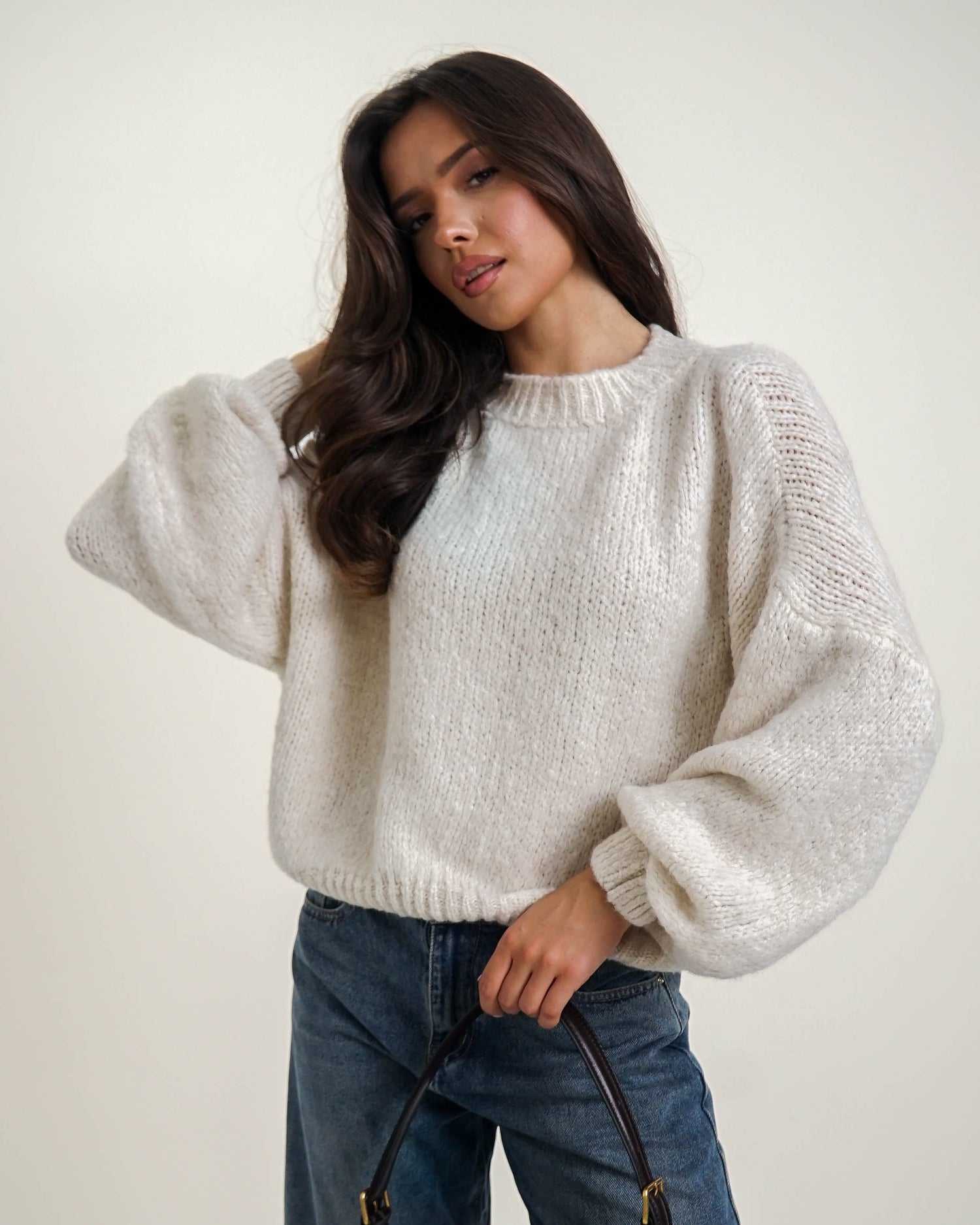 OVERSIZOWY SWETER