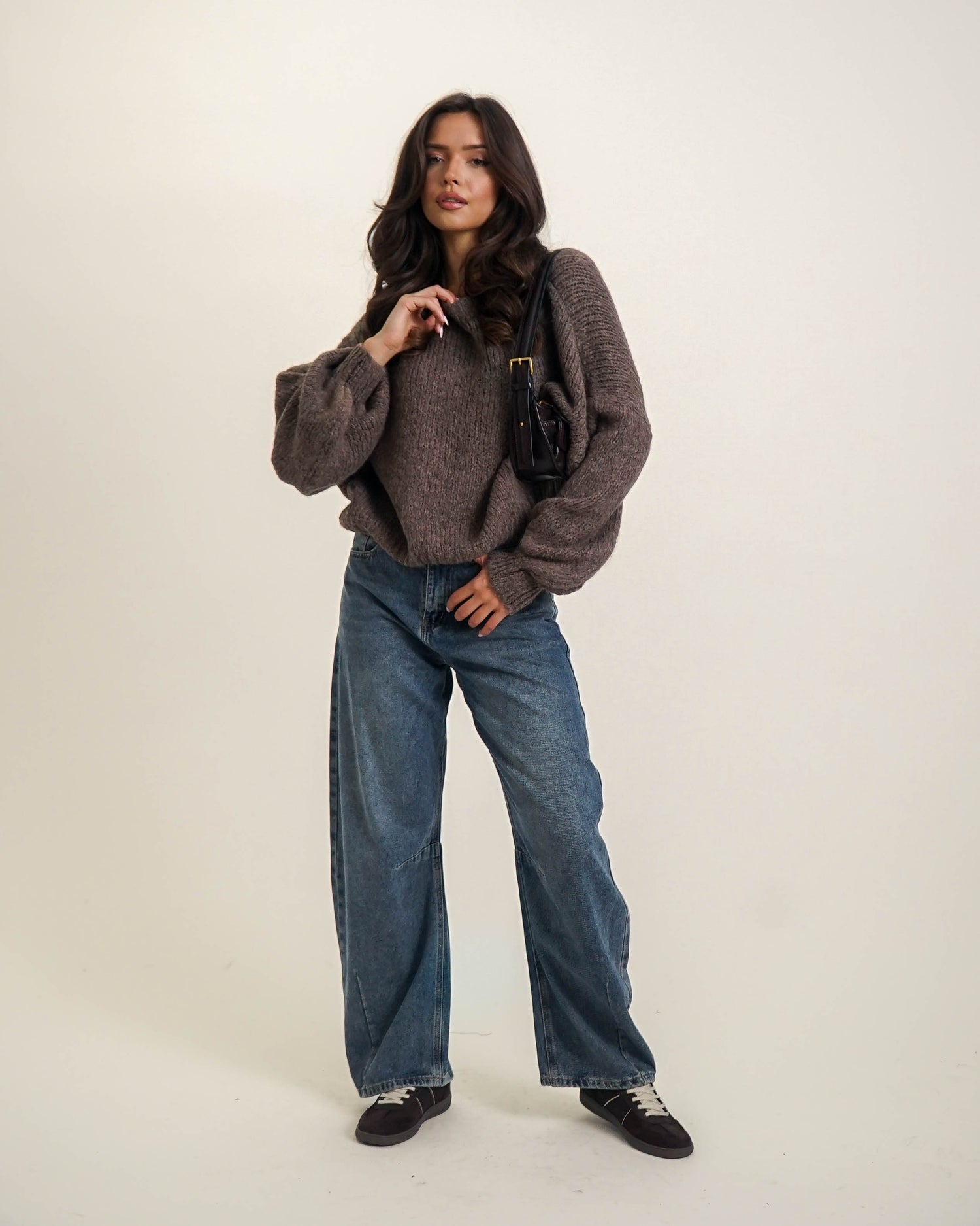 OVERSIZOWY SWETER
