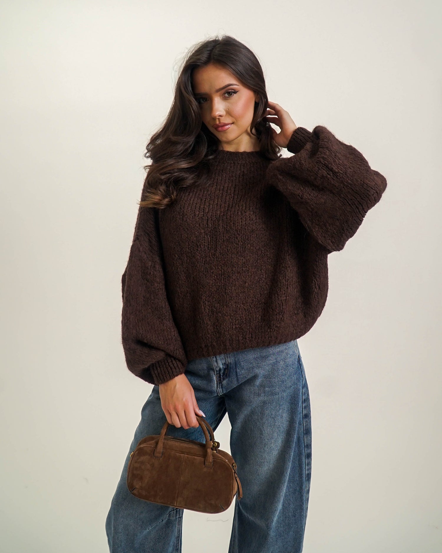 OVERSIZOWY SWETER