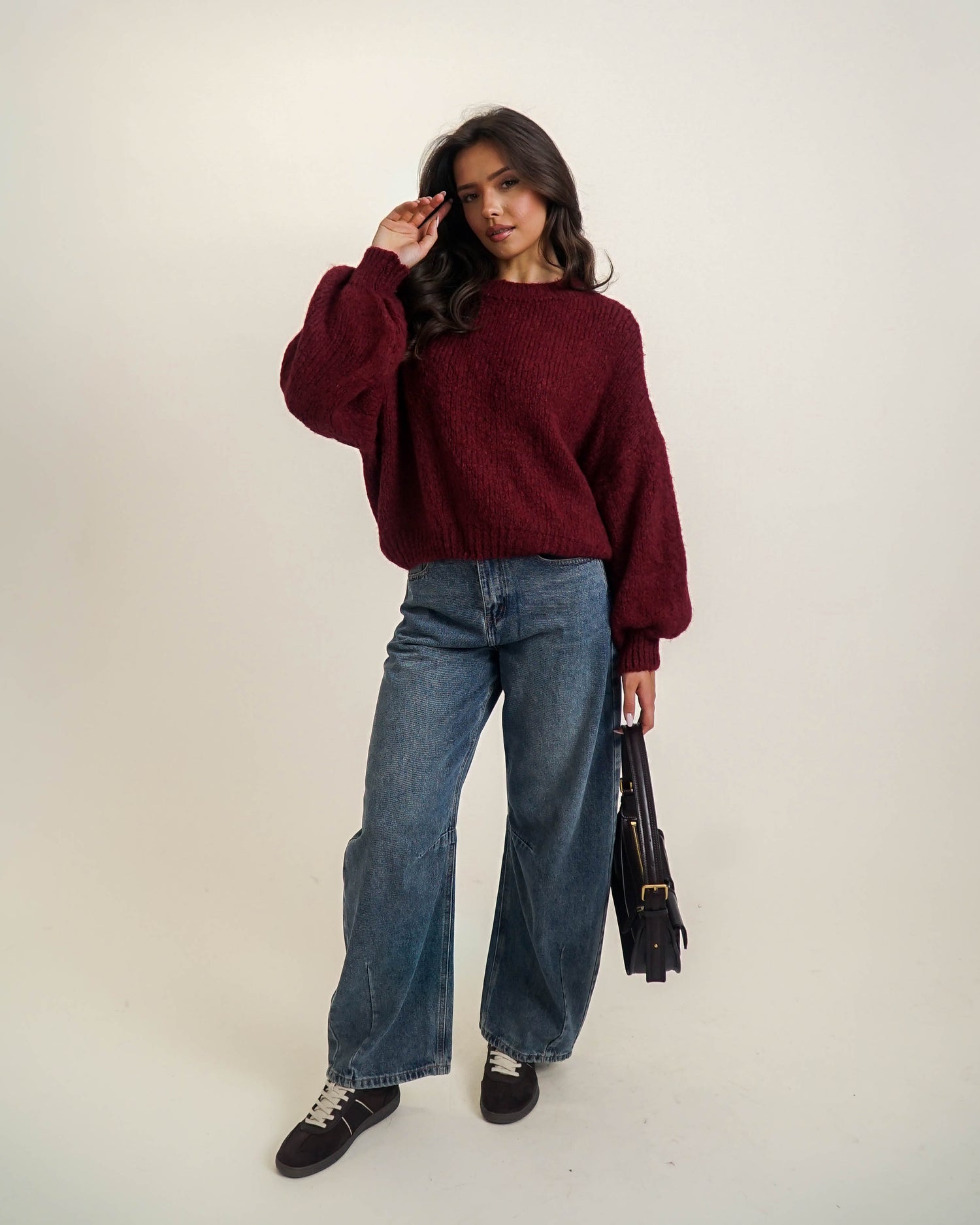 OVERSIZOWY SWETER