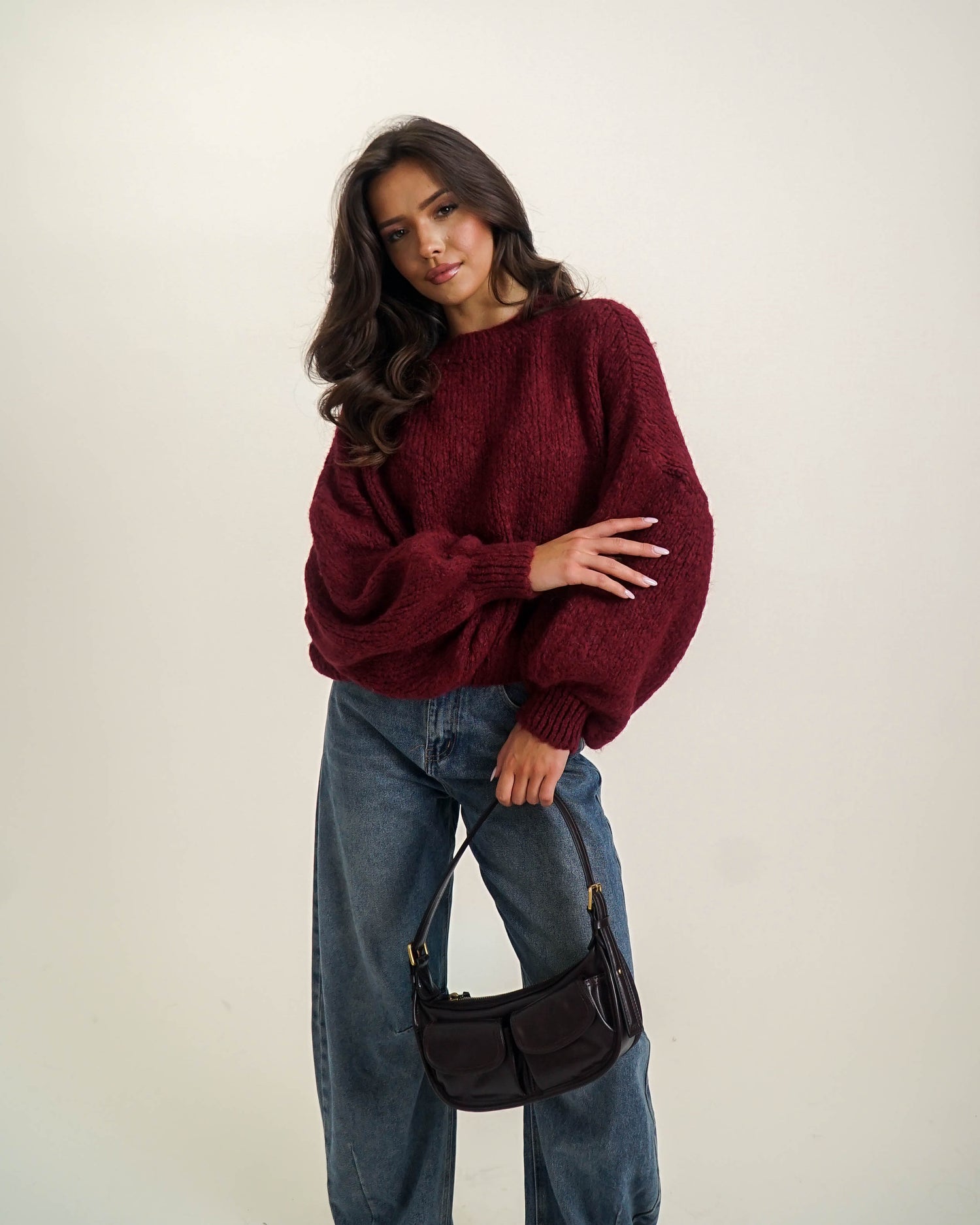 OVERSIZOWY SWETER