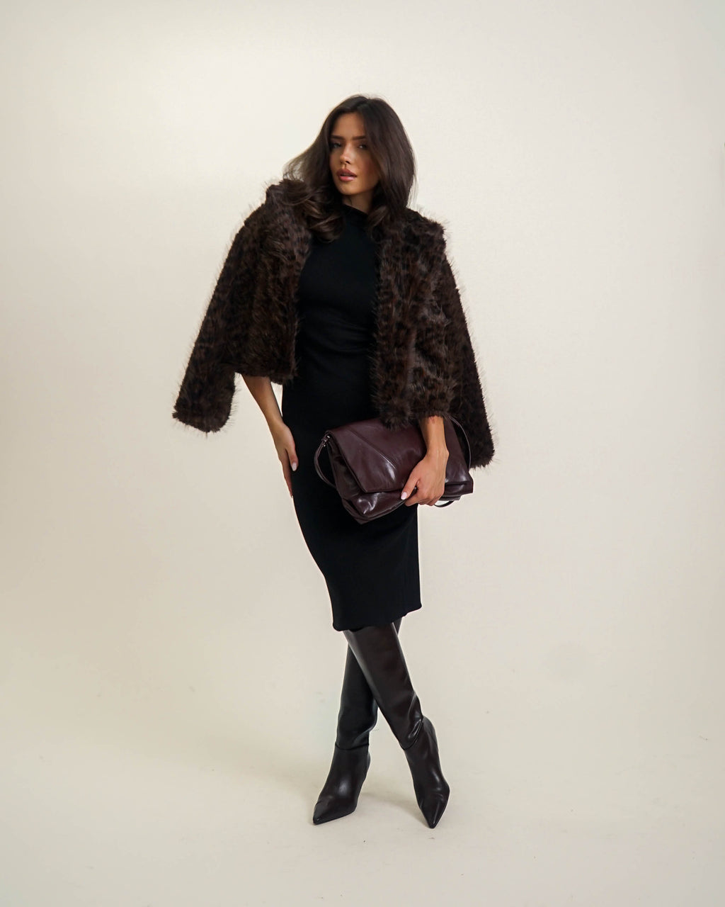 CZEKOLADOWE FUTRO LEOPARD