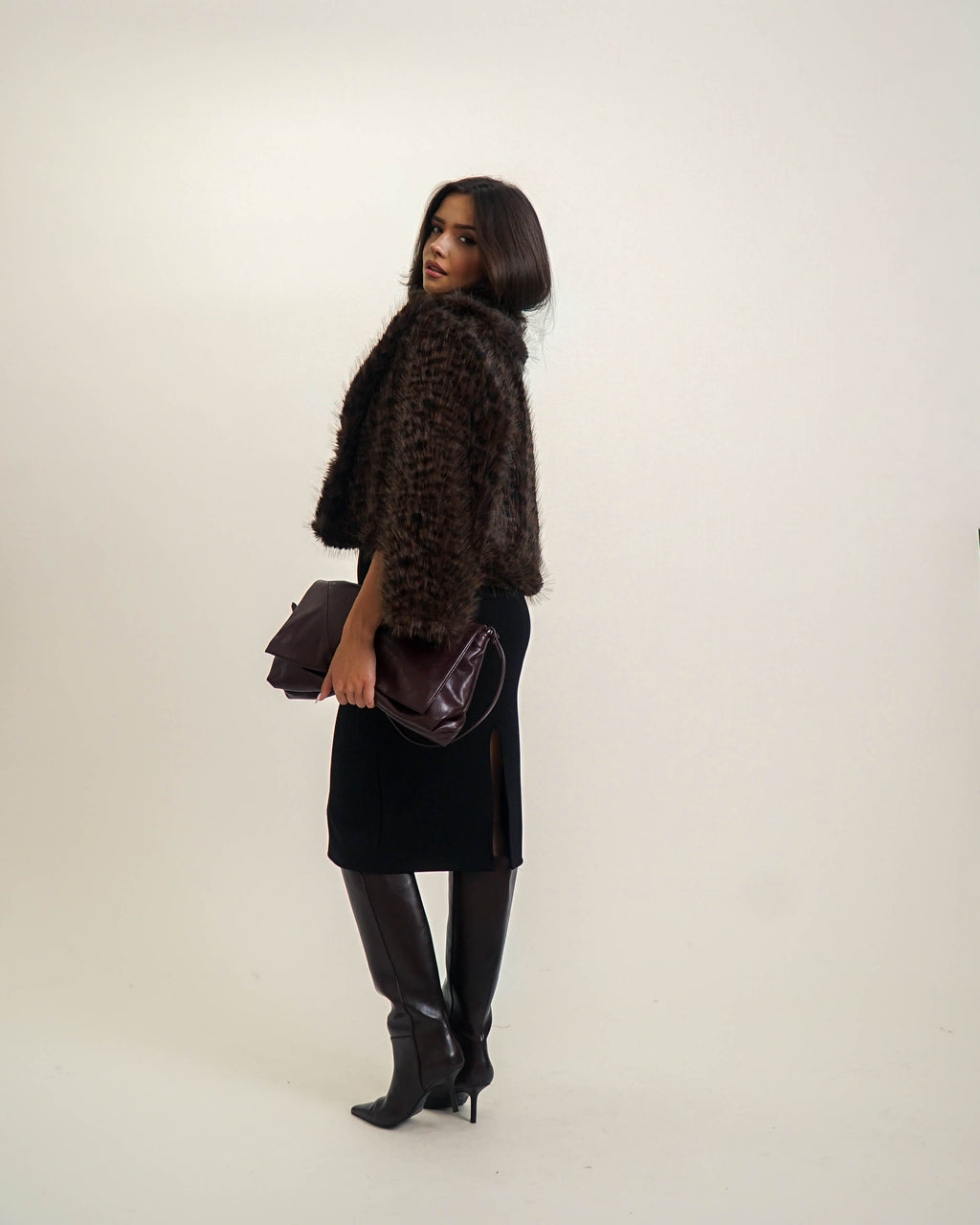 CZEKOLADOWE FUTRO LEOPARD