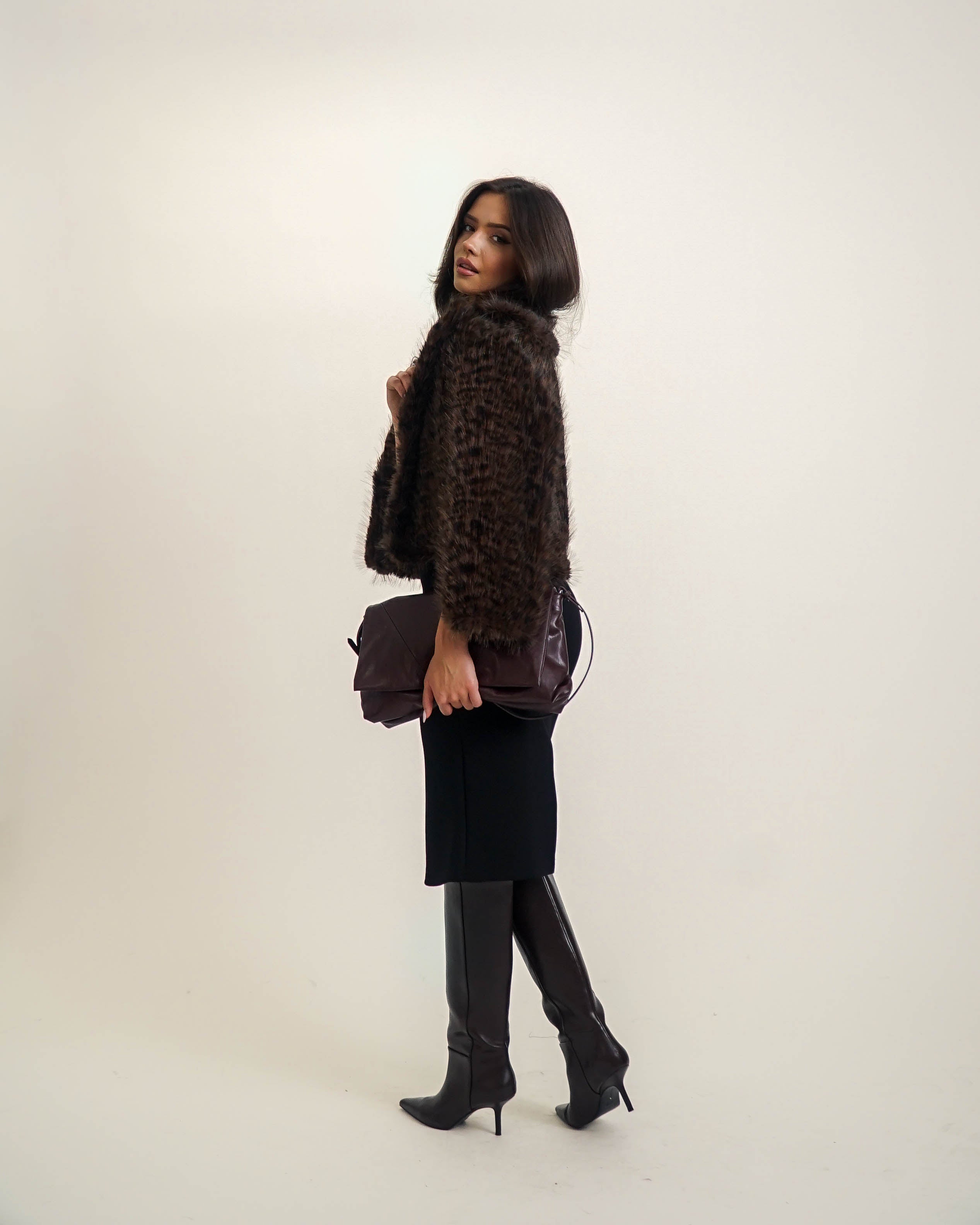 CZEKOLADOWE FUTRO LEOPARD