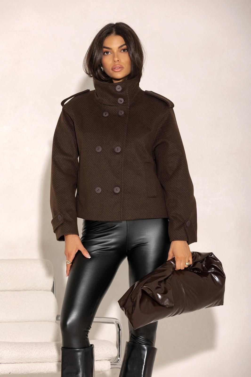 KURTKA Z KOŁNIERZEM