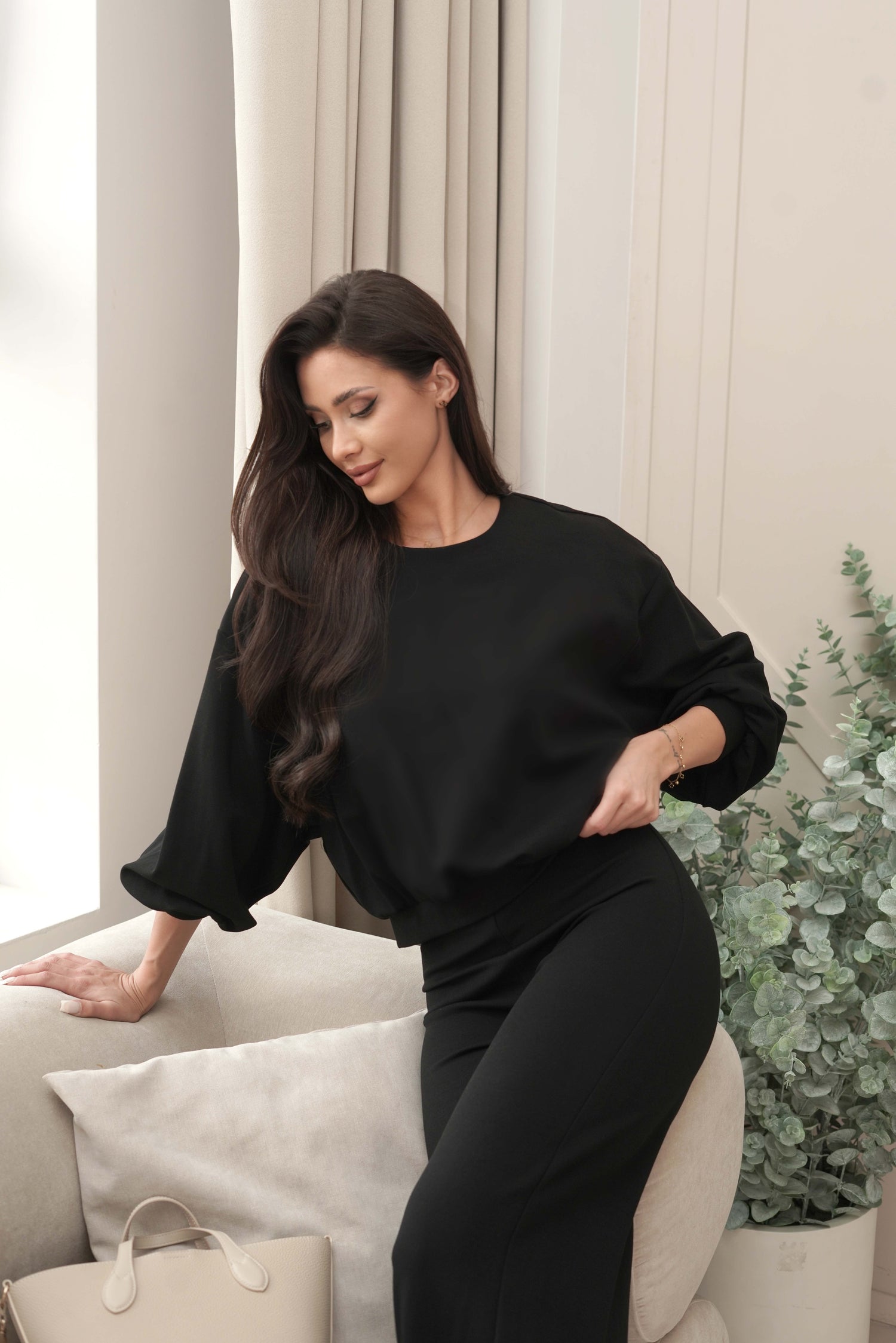 Bluza o luźnym kroju