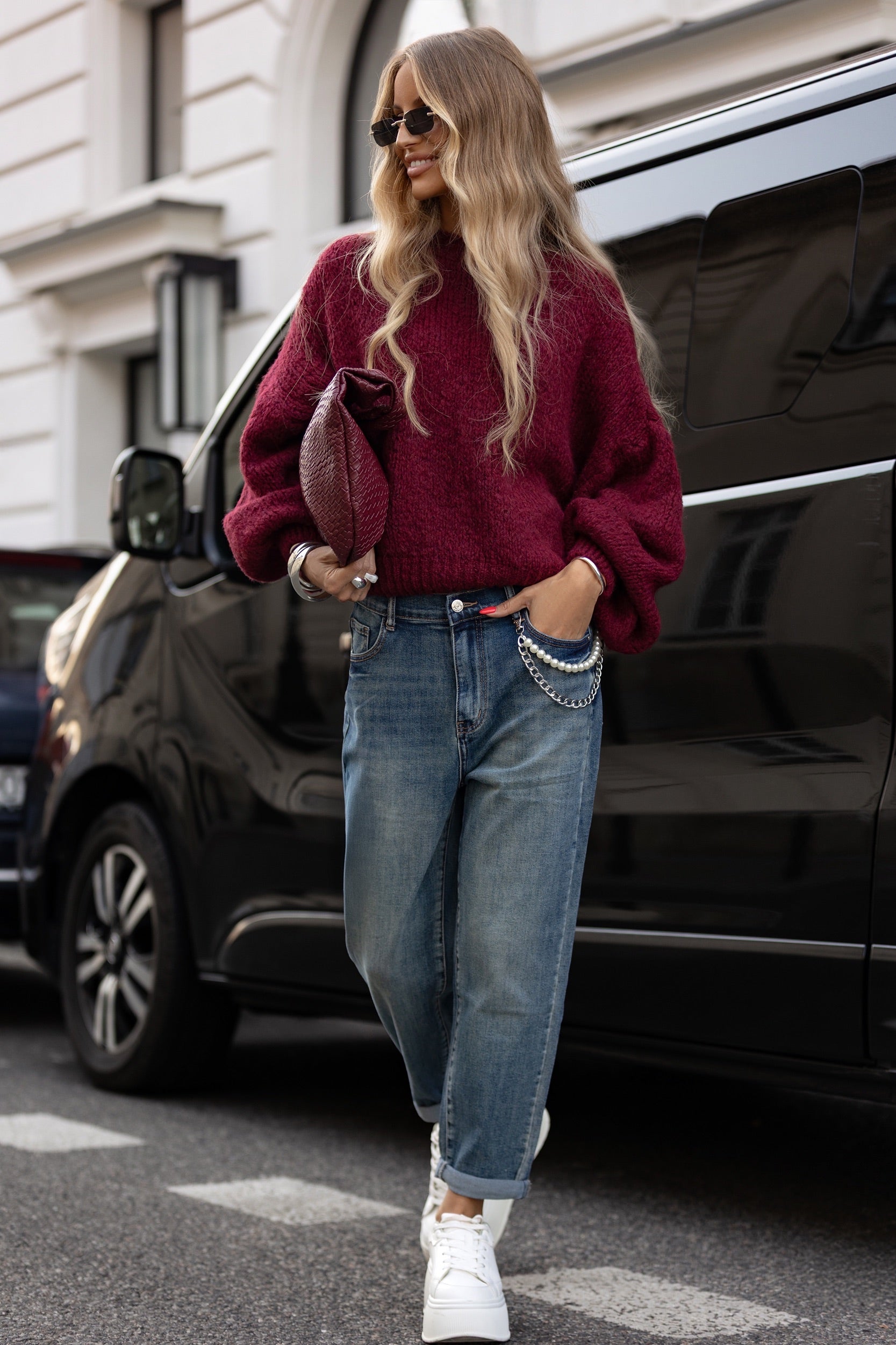 OVERSIZOWY SWETER