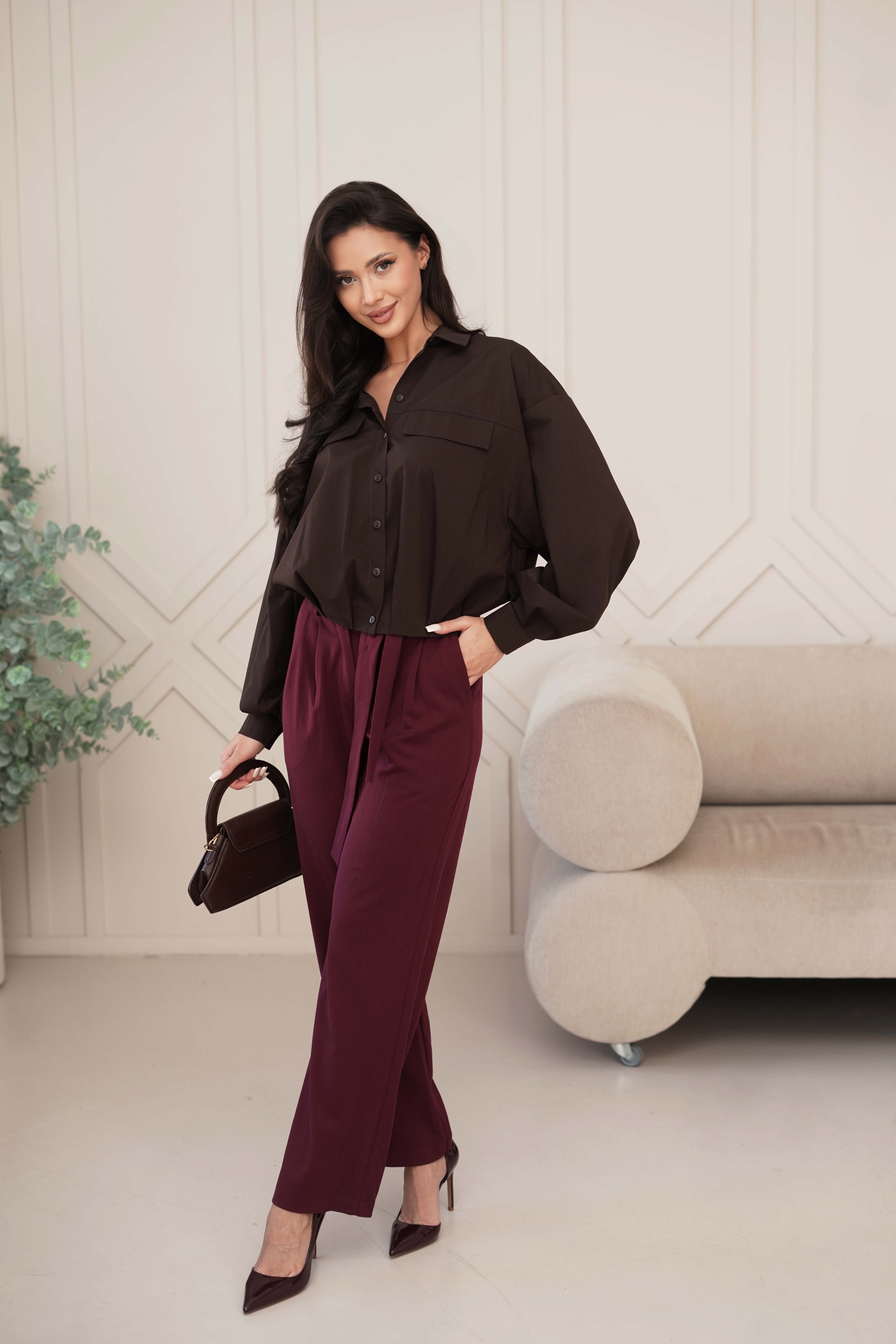 Koszula o luźnym kroju