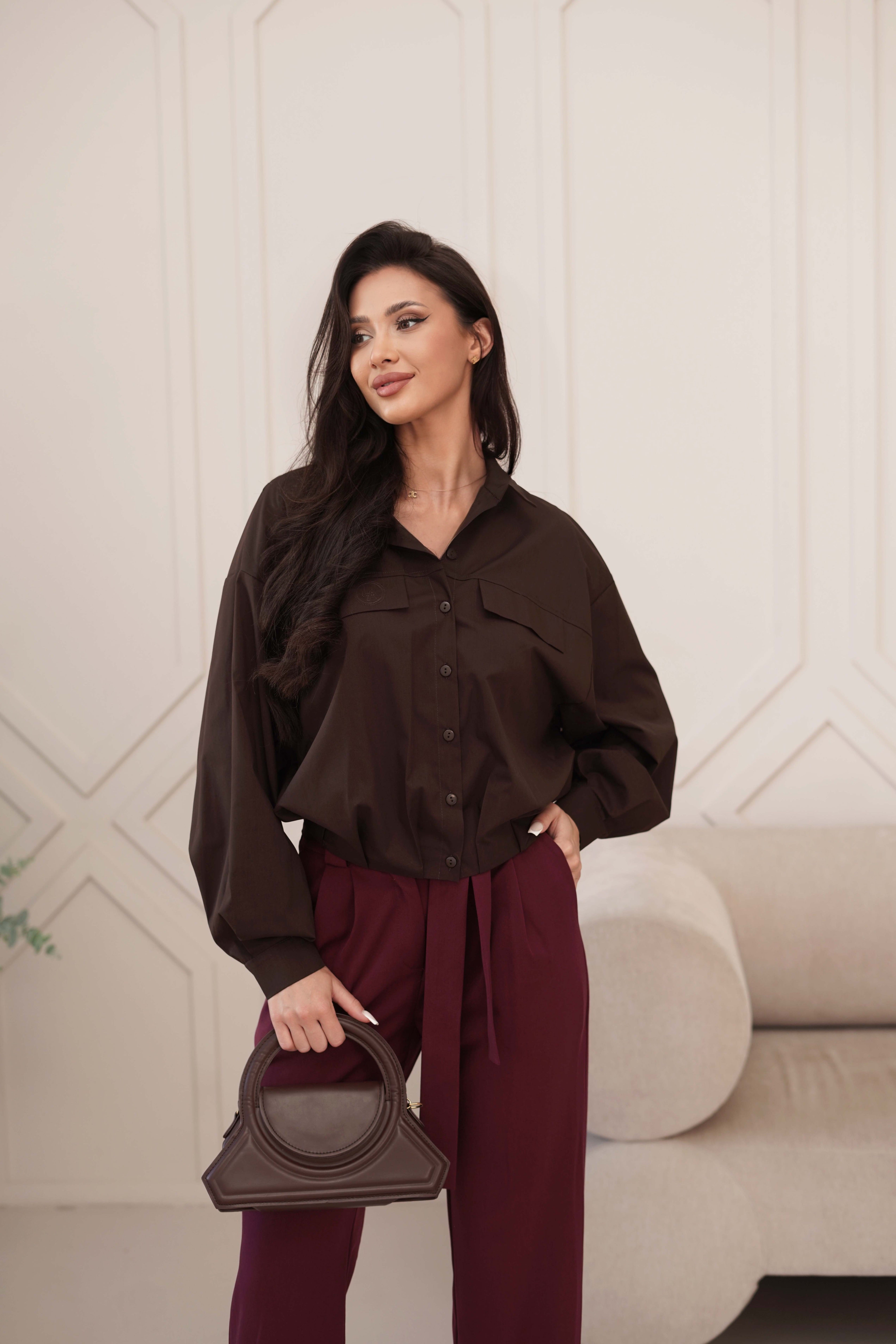 Koszula o luźnym kroju