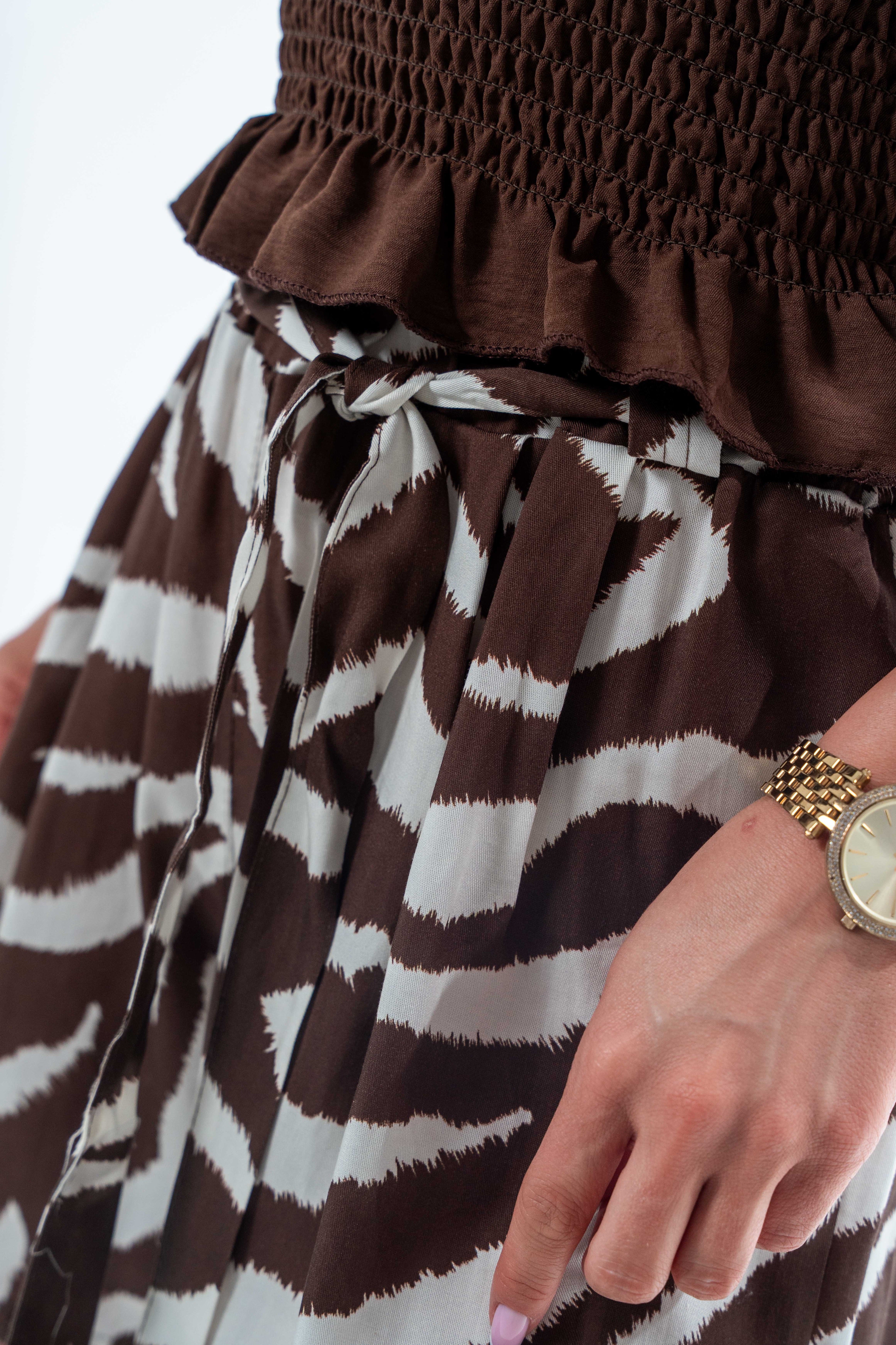 BERMUDY Z MOTYWEM ZEBRY- Default Title