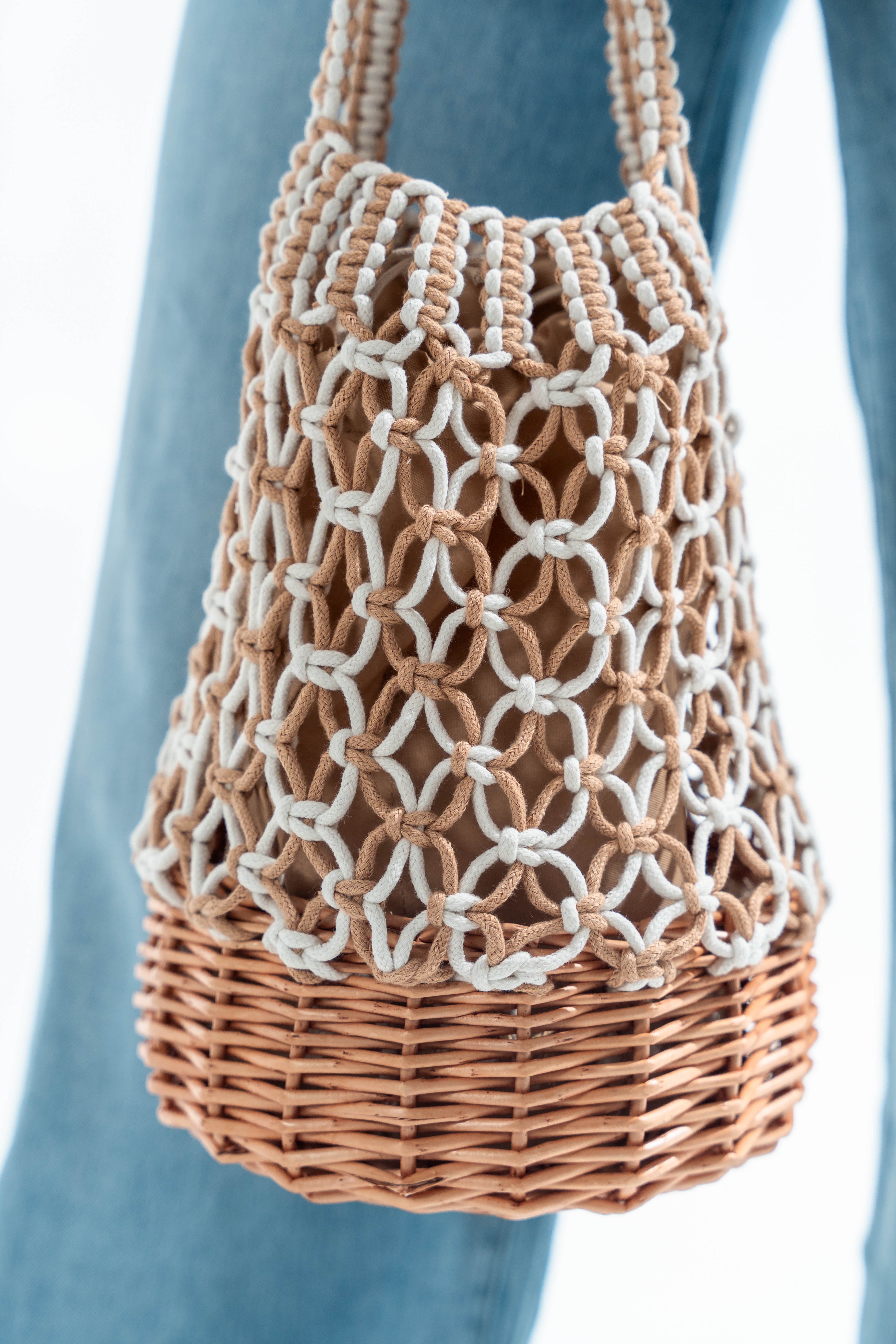 PLECIONA TOREBKA KOSZYK