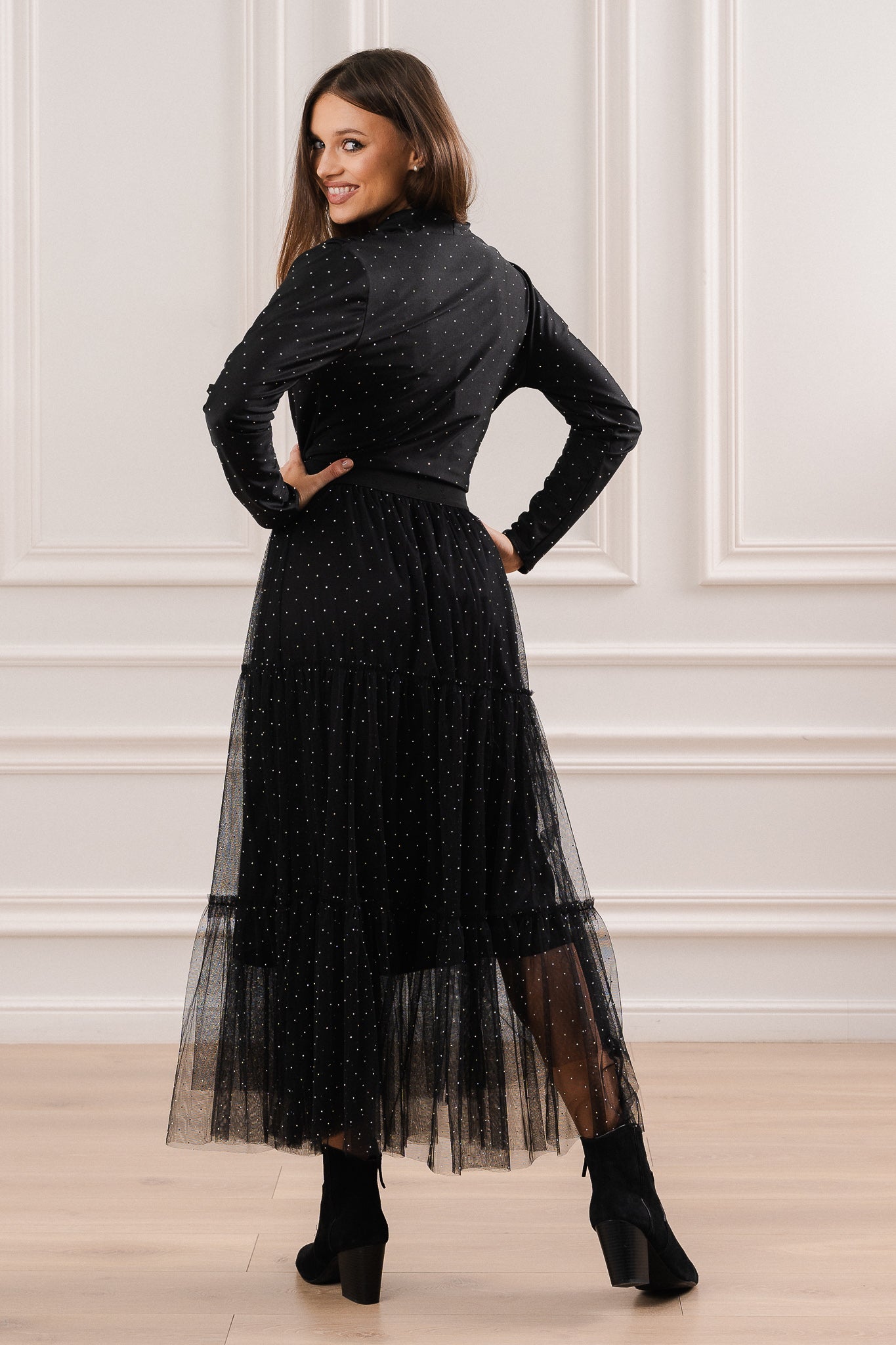 Spódnica- Uniwersalny / Czarny