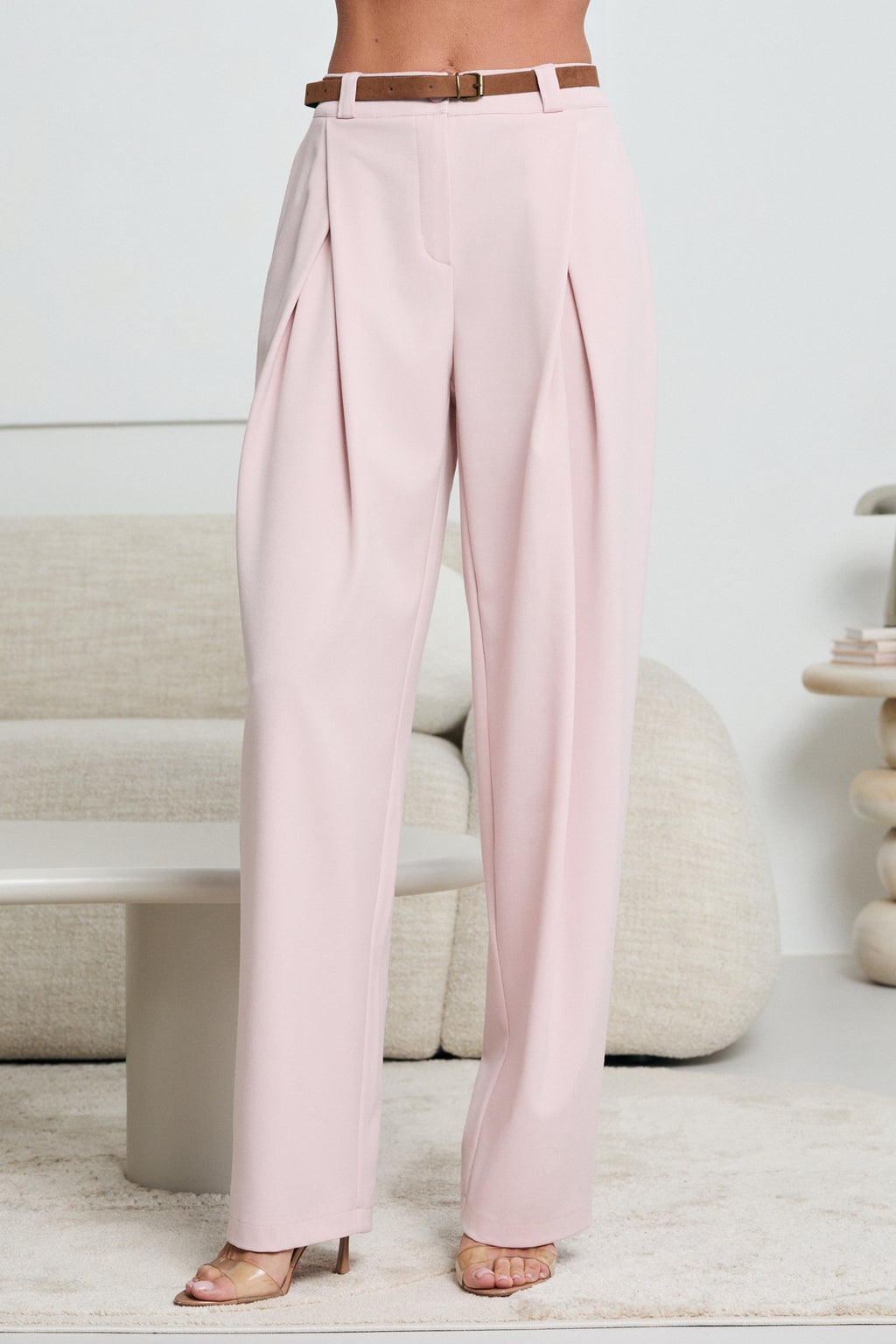 SPODNIE Z ZAKŁADKAMI