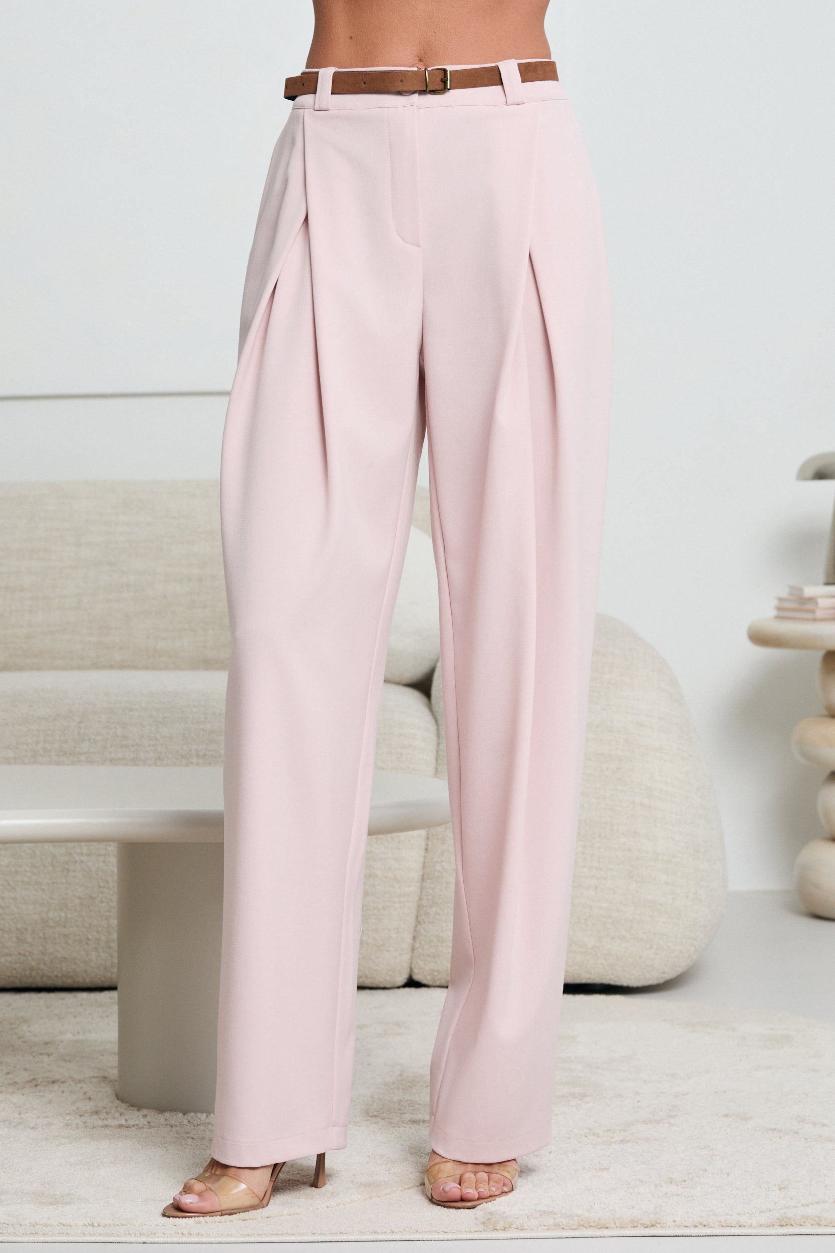 SPODNIE Z ZAKŁADKAMI