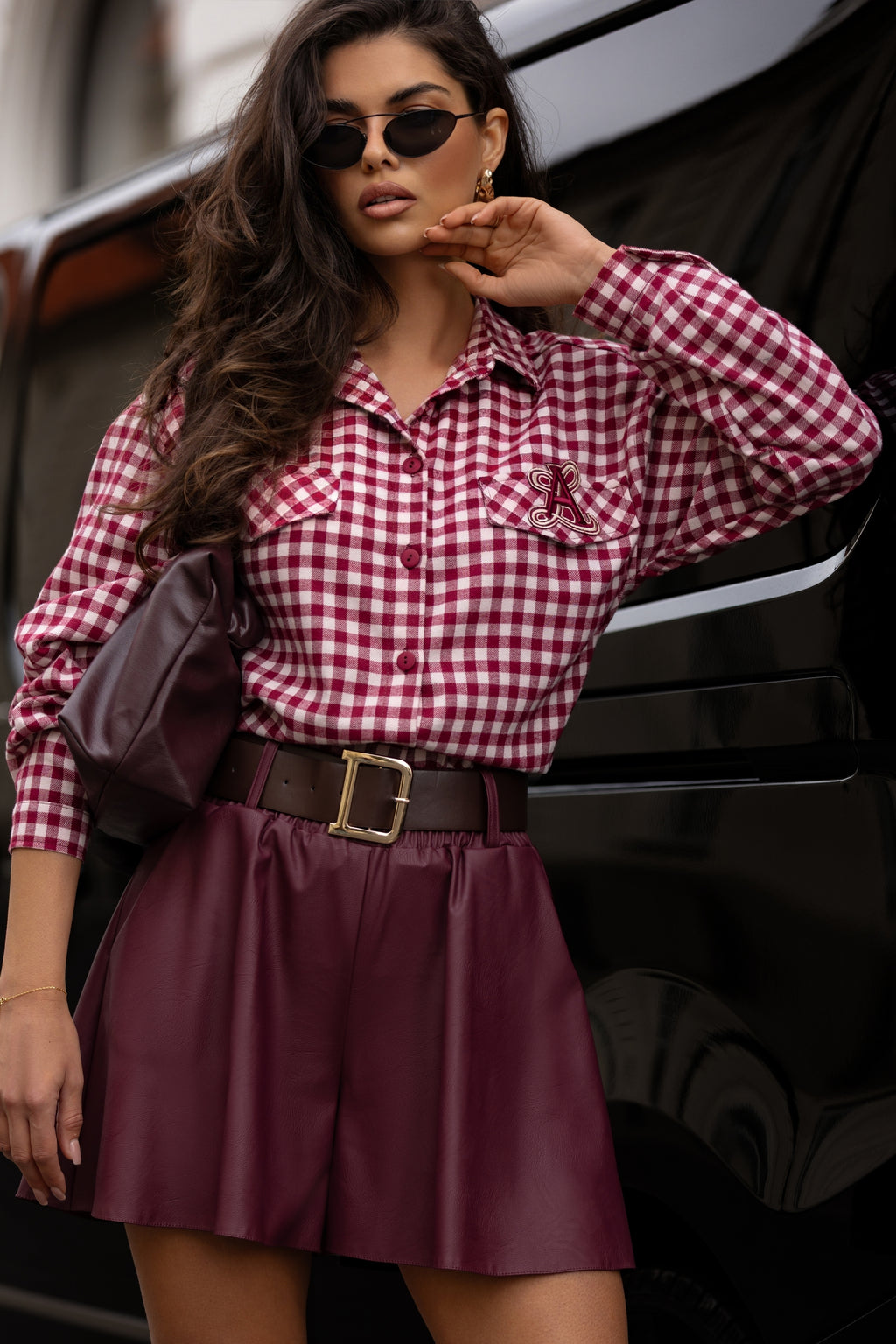 Koszula w klasyczną kratę