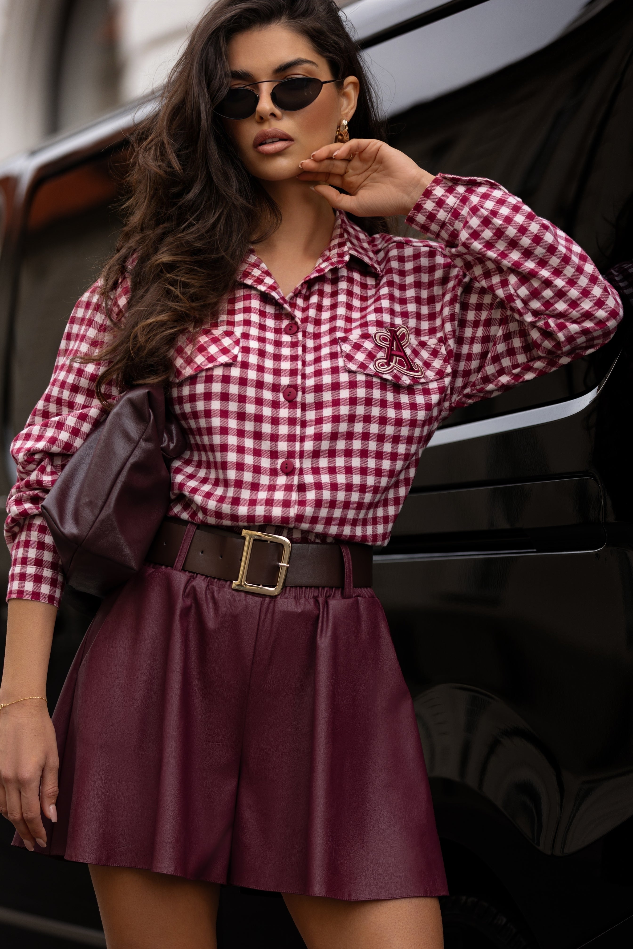 Koszula w klasyczną kratę