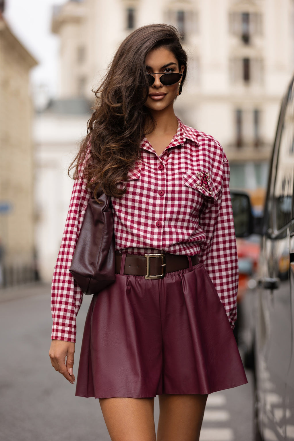 Koszula w klasyczną kratę