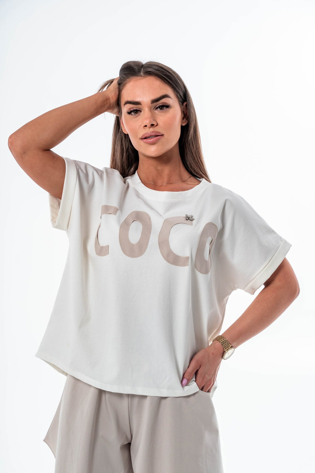 T-SHIRT Z NADRUKIEM- Fango / Uniwersalny