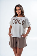 T-SHIRT Z NADRUKIEM- Fango / Uniwersalny